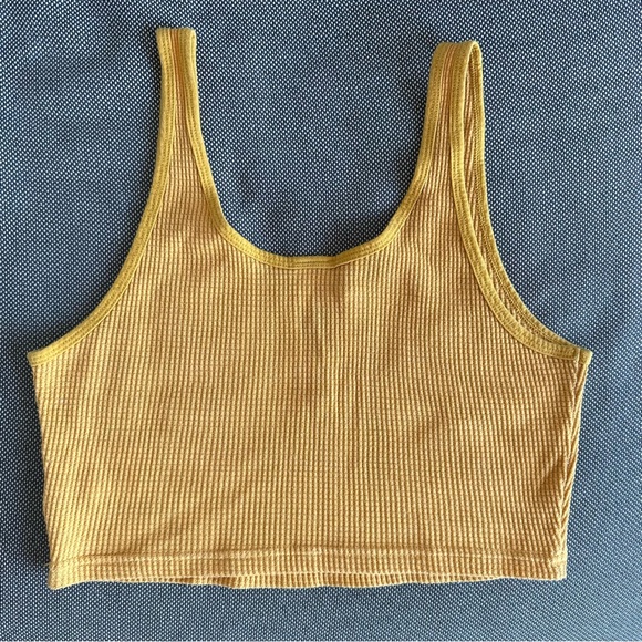 Aritzia TNA Rayna Crop Top Thermal - Picture 5 of 5